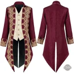 Manteau steampunk homme élégant