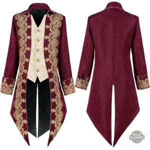 Manteau steampunk homme élégant