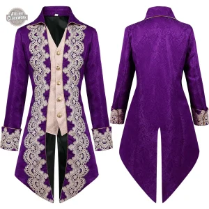 Veste militaire inspirée du style Buckingham