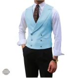 Veste sans manches, look distingué pour hommes