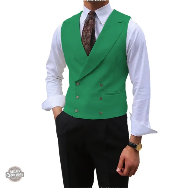 Veste habillée pour homme, touche steampunk