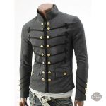 Veste dandy Steampunk pour homme, style Lord Nelson