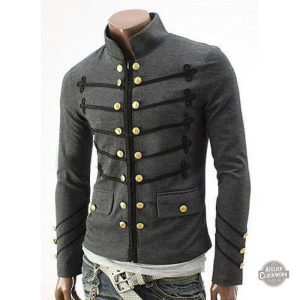 Veste dandy Steampunk pour homme, style Lord Nelson