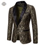 Veste Dorée Homme Cabaret - Steampunk Dandy