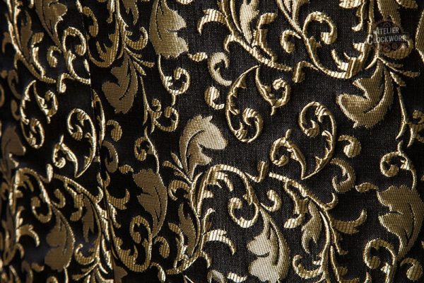 Veste steampunk dorée pour un style flamboyant et chic
