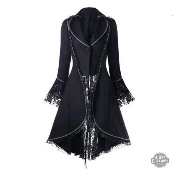 Veste femme style victorien alliant passé et futur
