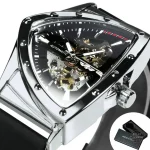 Accessoire tendance : montre triangulaire pour homme
